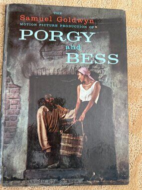 FOURvVintage Souvenir Movie Books. Porgy&Bess, Windjammer, Ben Hur, Around World